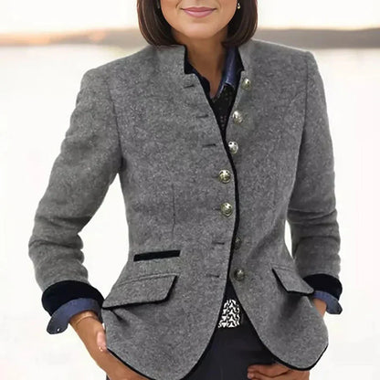 Sana | Elegante Korte Veste met Zakken