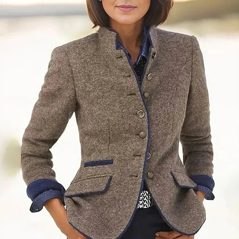Sana | Elegante Korte Veste met Zakken