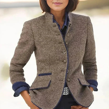 Sana | Elegante Korte Veste met Zakken