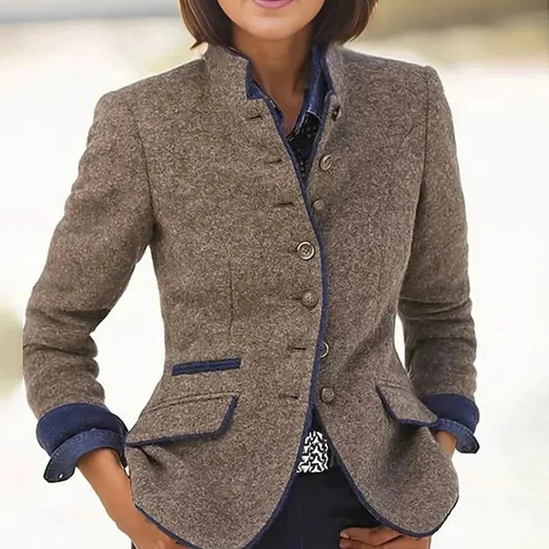 Sana | Elegante Korte Veste met Zakken