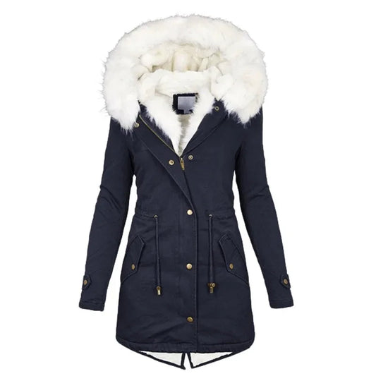 Elvire - Fleece Parka met Capuchon 2025