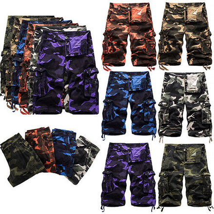 Lunovar™ Outdoor Camo Cargo Shorts