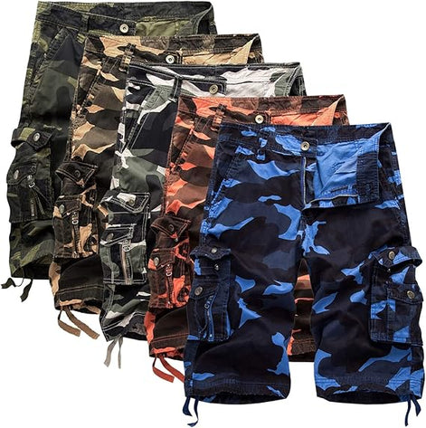 Lunovar™ Outdoor Camo Cargo Shorts