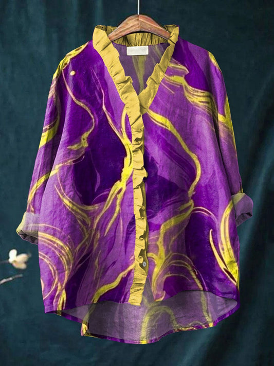 Bonnie™ – Blouse met wervelende motieven
