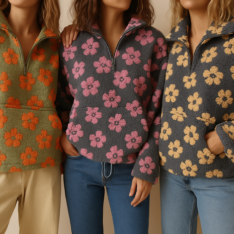 Daisy | Fleece Trui Bloom