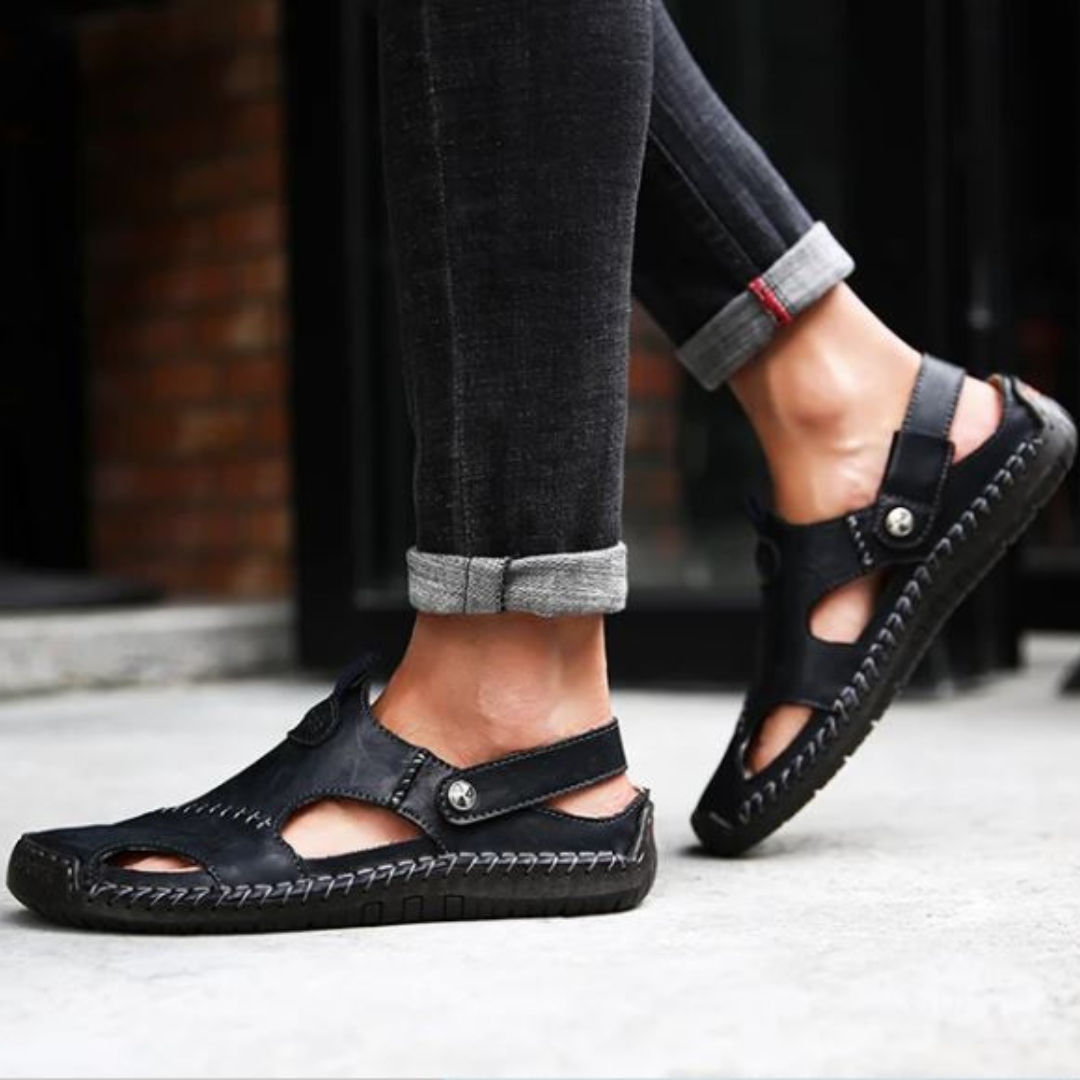 Bryan | Orthopedische Leren Sandalen