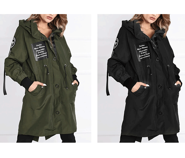 Aurora™ All-Weather Damesjas met Capuchon