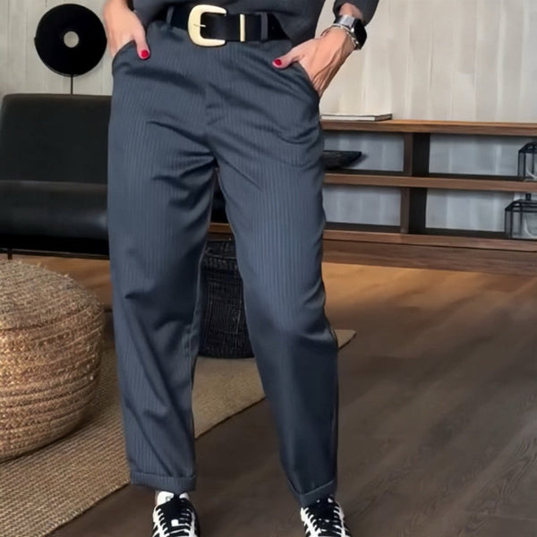 MATHILDA | Gestreepte Pakbroek