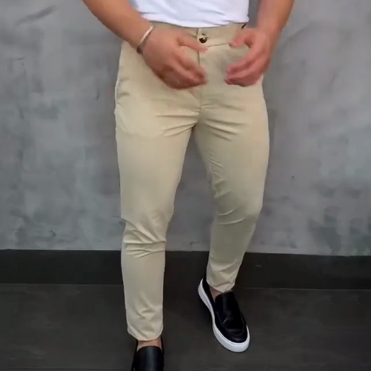 Heren Stretch Slim Fit Broek
