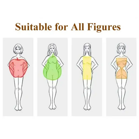 Gebreide Patchwork-Pufferjas voor Dames