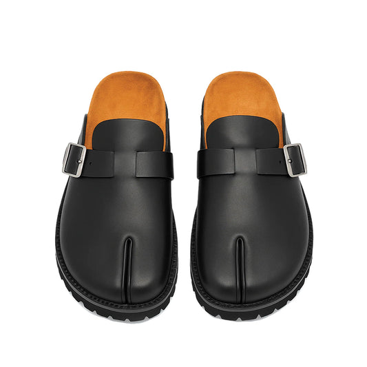 Lunovar™ Tabi Buckle Mules